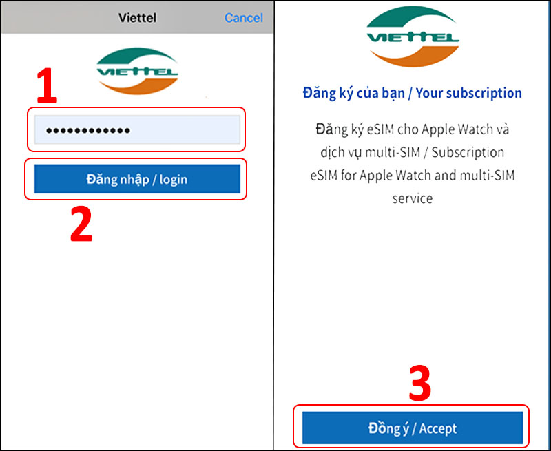 Nhập Chứng minh nhân dân, Thẻ hộ chiếu hoặc Thẻ căn cước công dân